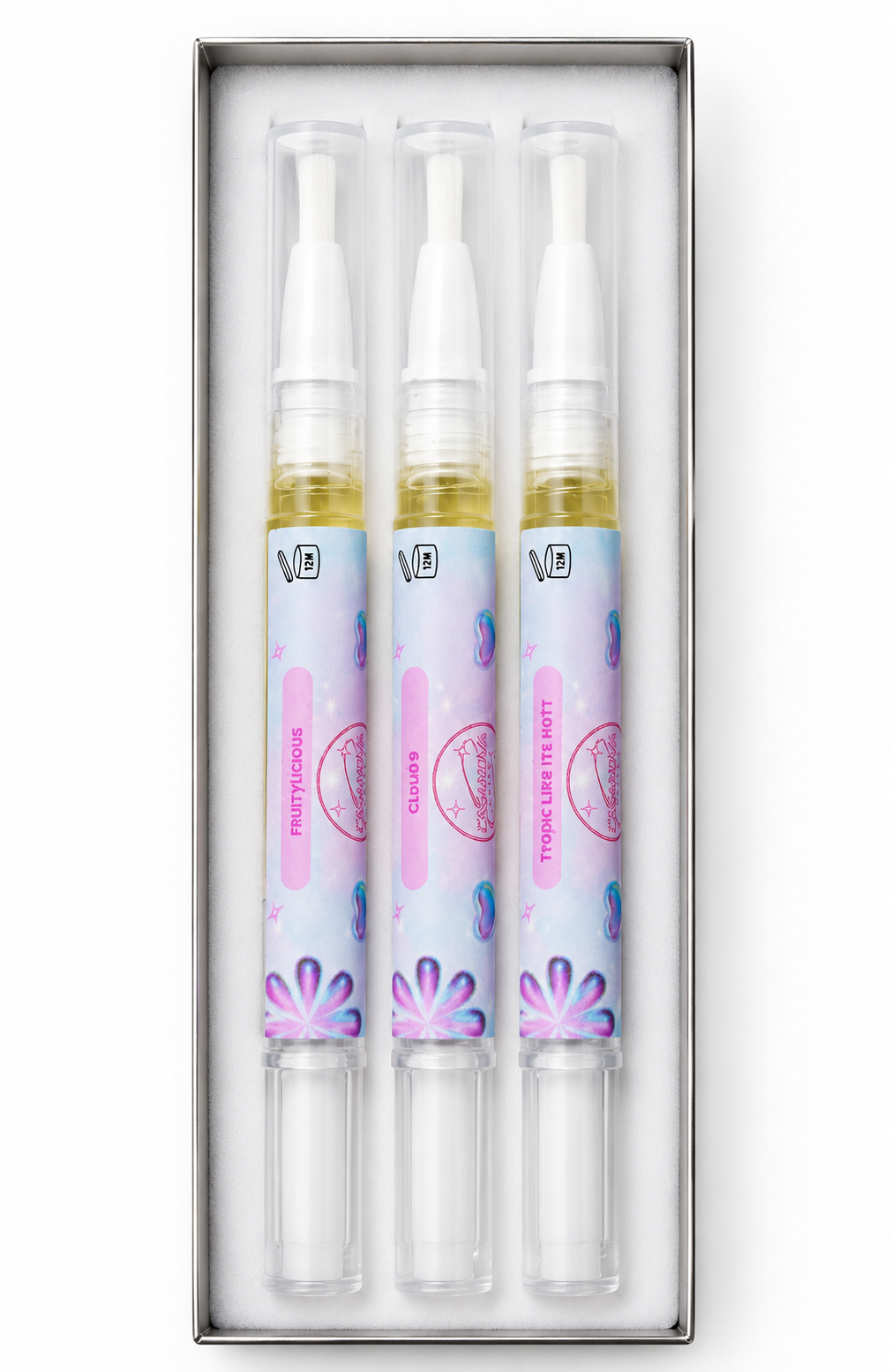 Boss Gloss Cuticle Oil Pen Trio